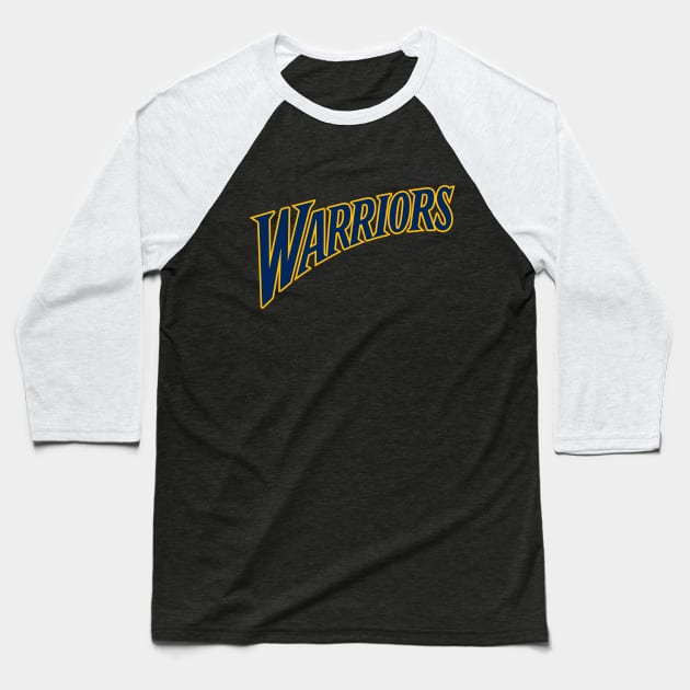 Warriors Logo Baseball T-Shirt by Vcormier